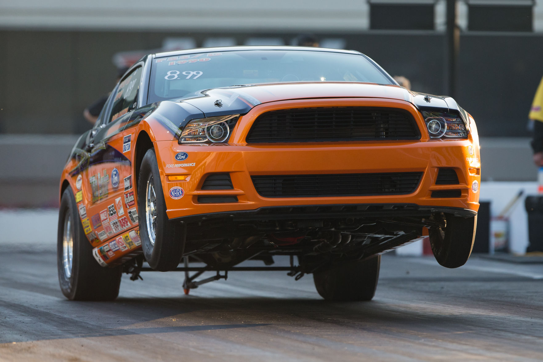 Saturday action at the NGK Spark Plugs NHRA 4-Wide Nationals.